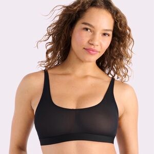 Parade Women's Mesh Black Bralette
